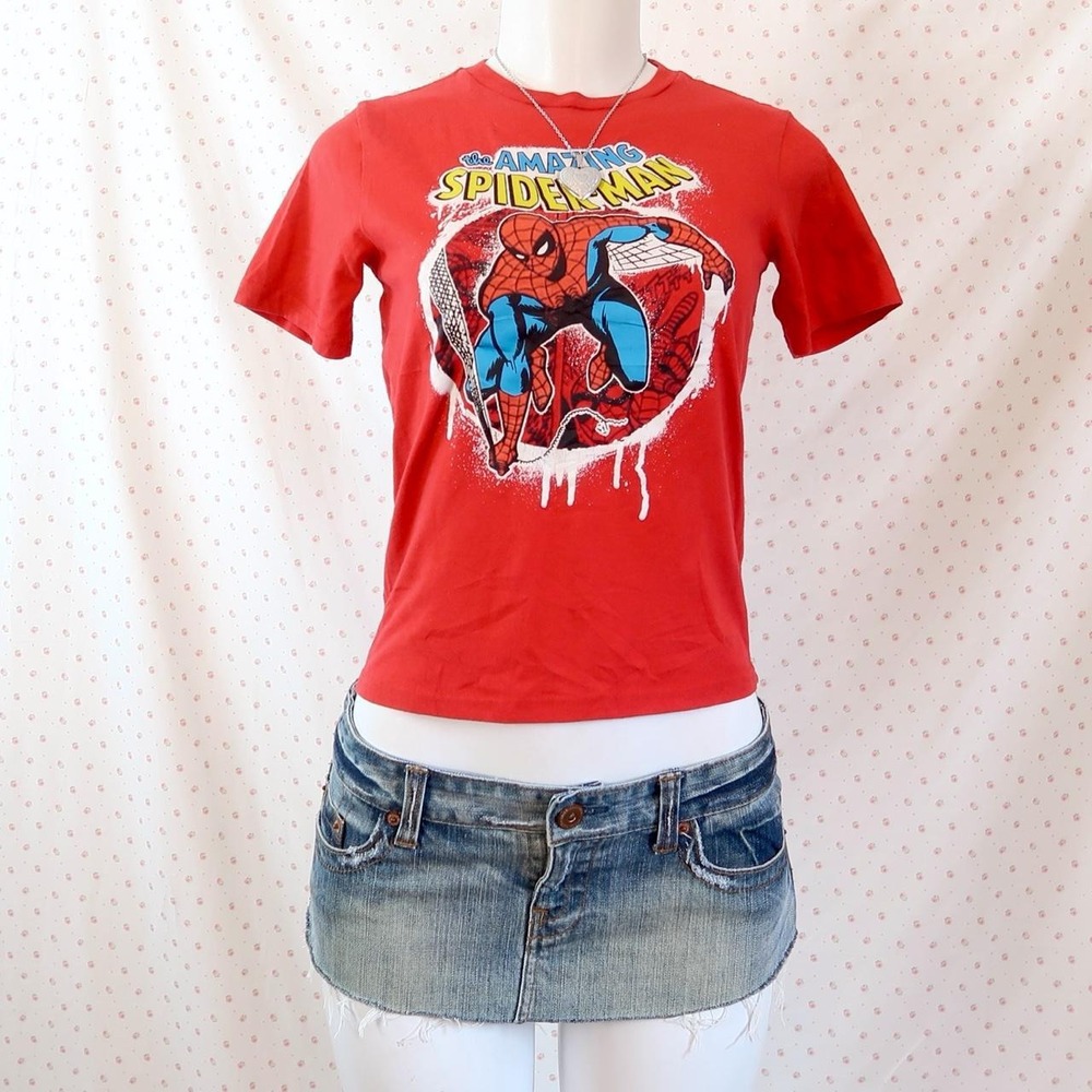 amazing spider-man vintage graphic tee